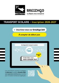 flyer inscription transport scolaire
