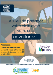 20 trajets covoiturage